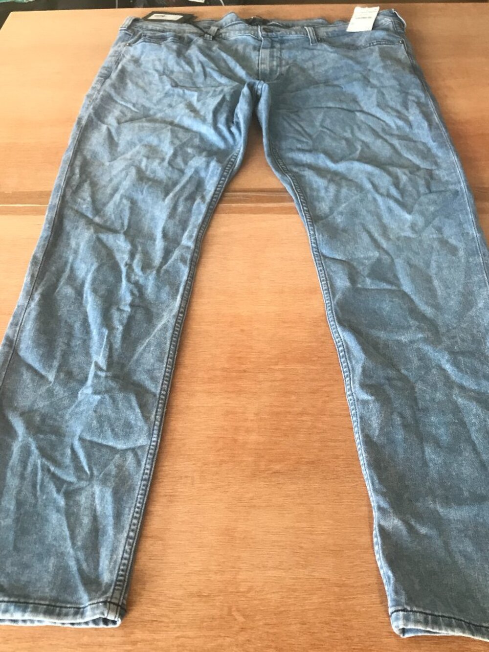 Paige Lennox Slim Transcend Jeans Men 40x32 Blue Mid Rise Medium Wash Stretch